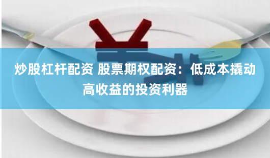 炒股杠杆配资 股票期权配资:低成本撬动高收益的投资利器
